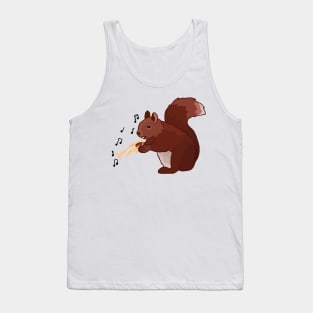 Trumpet Squirrel Tank Top